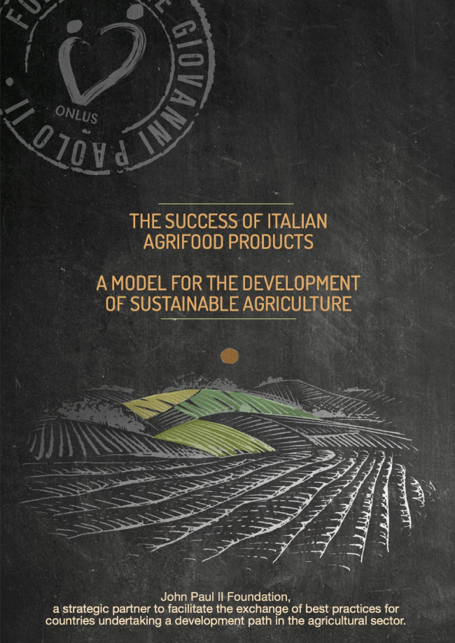 The success of Italian agrifood products - A model for the development of sustainable agriculture